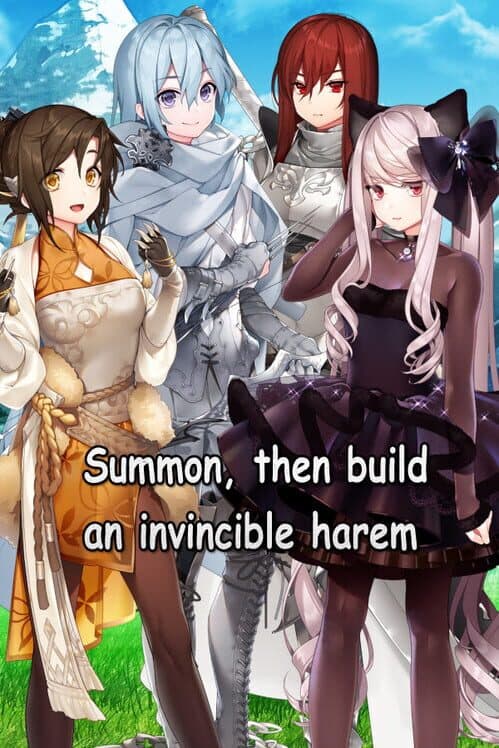 Summon, then build an invincible harem cover art