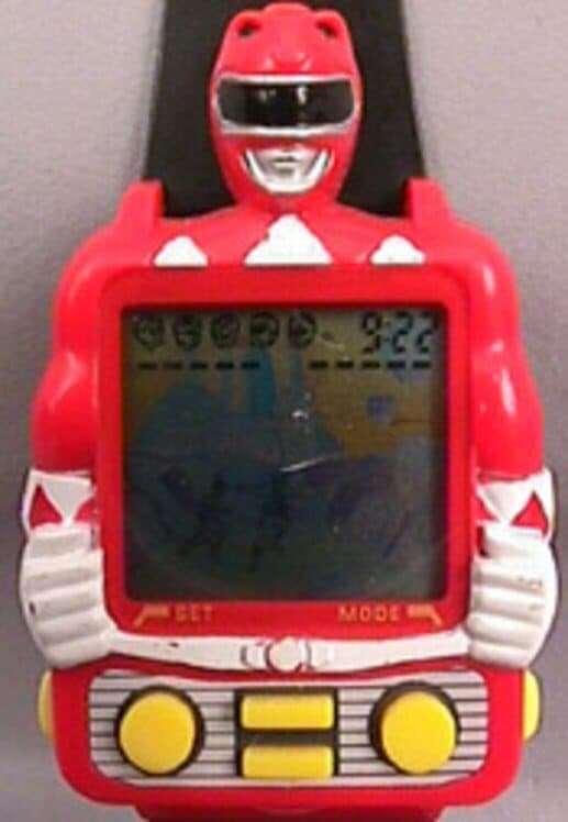 Mighty Morphin Power Rangers Game Watch cover art