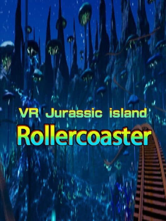 VR Jurassic island roller coaster cover art