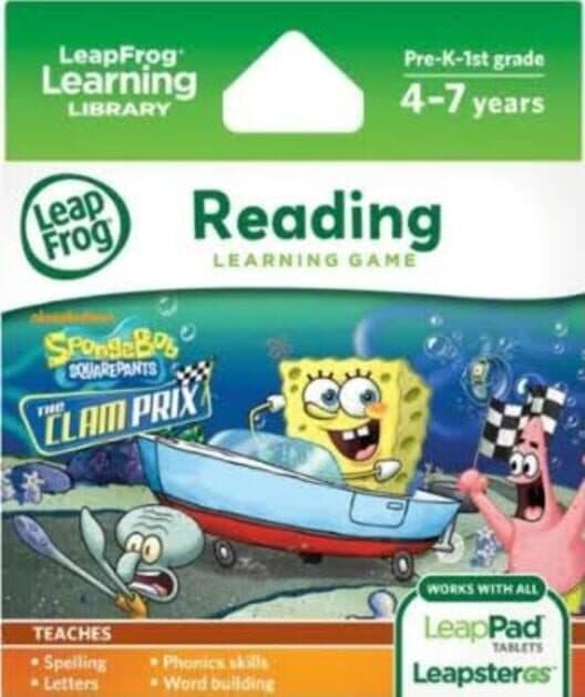SpongeBob SquarePants: The Clam Prix cover art