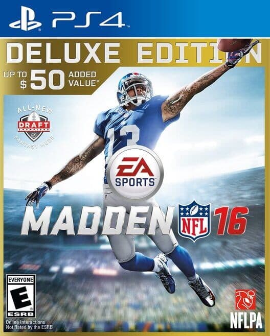 Madden NFL 16: Deluxe Edition cover art