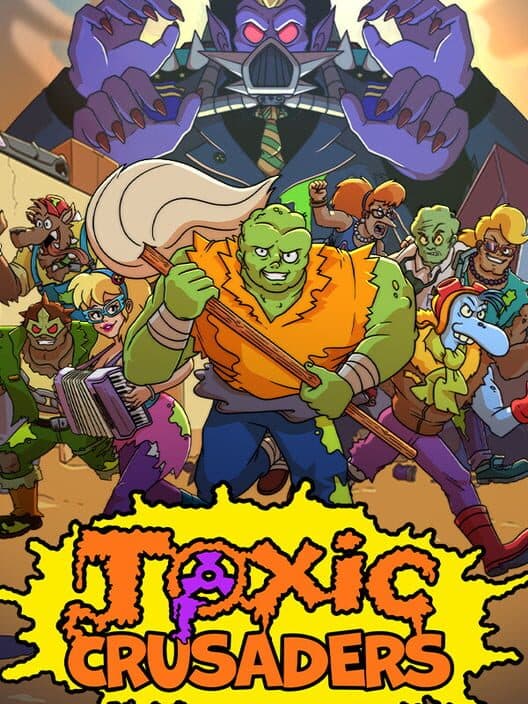 Toxic Crusaders cover art