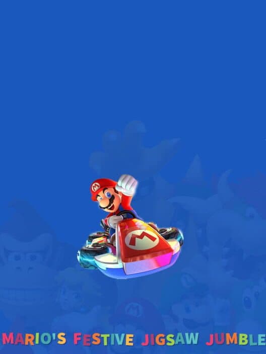 Mario's Festive Jigsaw Jumble cover art