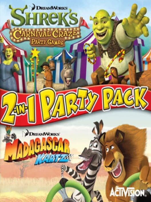 Dreamworks 2-in-1 Party Pack cover art