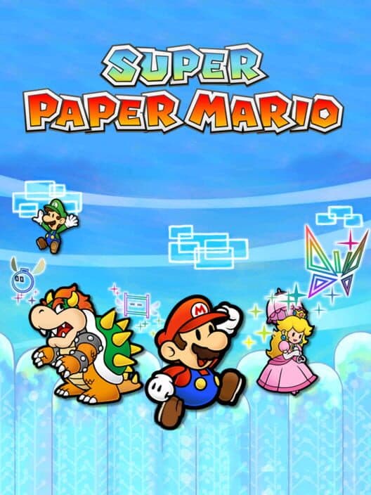 Super Paper Mario cover art