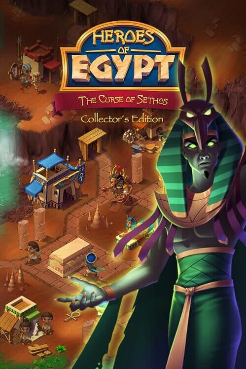 Heroes of Egypt: The Curse of Sethos - Collector's Edition cover art