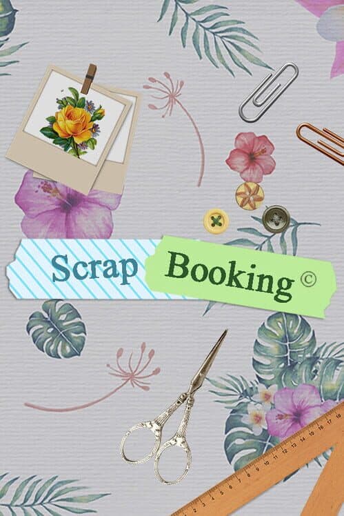 Scrapbooking cover art