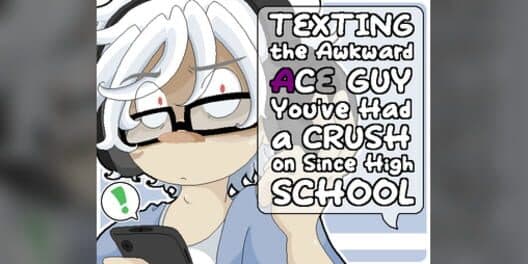 Texting the Awkward Ace Guy You've Had a Crush on Since High School cover art