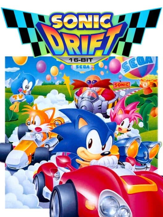 Sonic Drift 16-Bit cover art