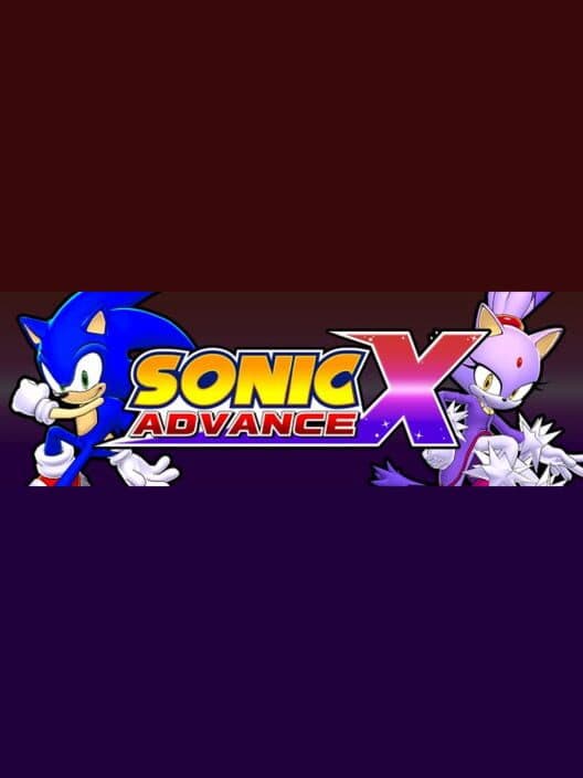 Sonic Advance X cover art