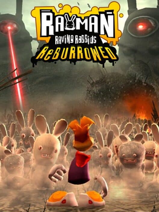 Rayman Raving Rabbids: Reburrowed cover art