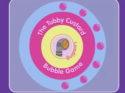 The Tubby Custard Bubble Game cover art