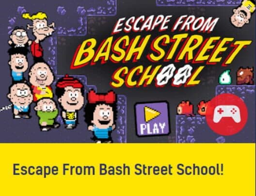 Escape from Bash Street School! cover art