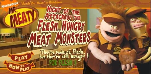Mr. Meaty: Night of the Attack of the Flesh Hungry Meat Monsters cover art