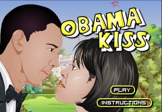 Obama Kiss cover art