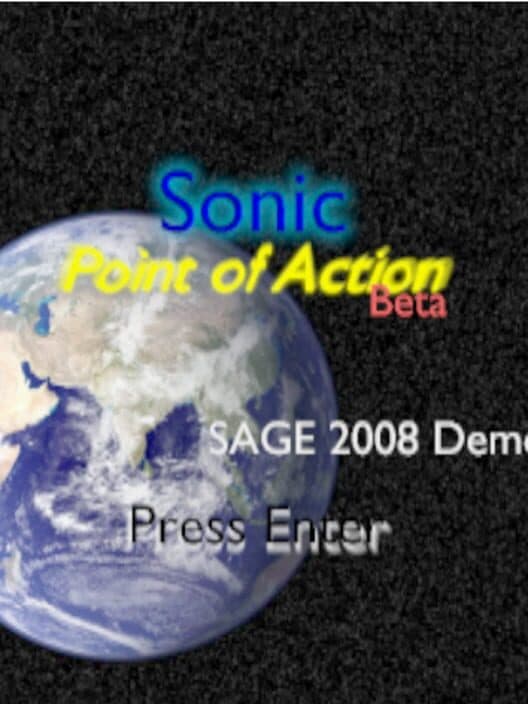 Sonic Point of Action cover art