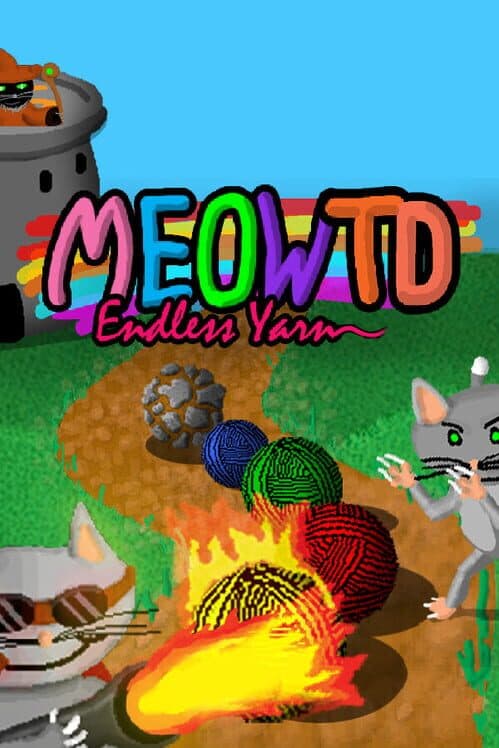 Meow TD: Endless Yarn cover art