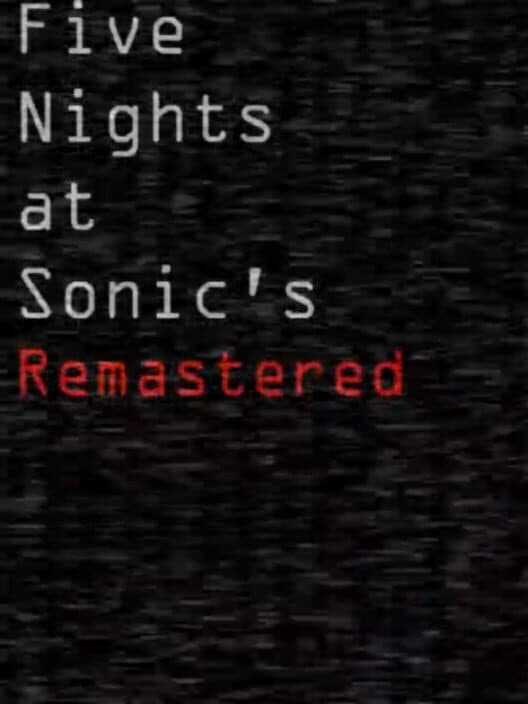 Five Nights at Sonic's Remastered cover art