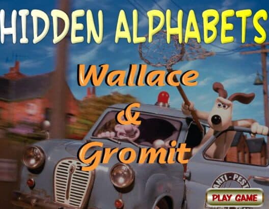 Hidden Alphabets: Wallace & Gromit cover art