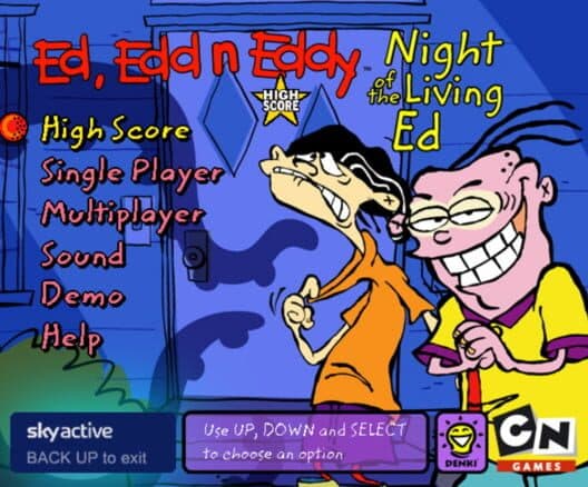 Ed, Edd, n' Eddy: Night of the Living Ed cover art