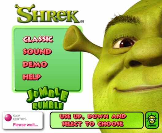 Shrek Jumble Rumble cover art