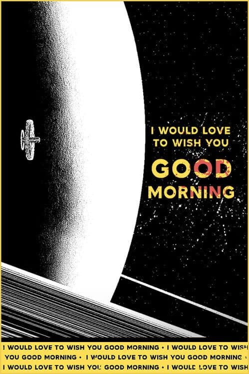 I Would Love to Wish You Good Morning cover art
