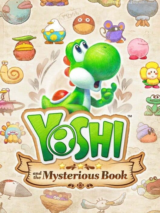 Yoshi and the Mysterious Book cover art