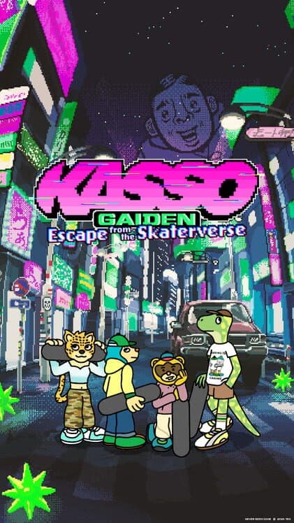 Kasso Gaiden: Escape from the Skaterverse cover art