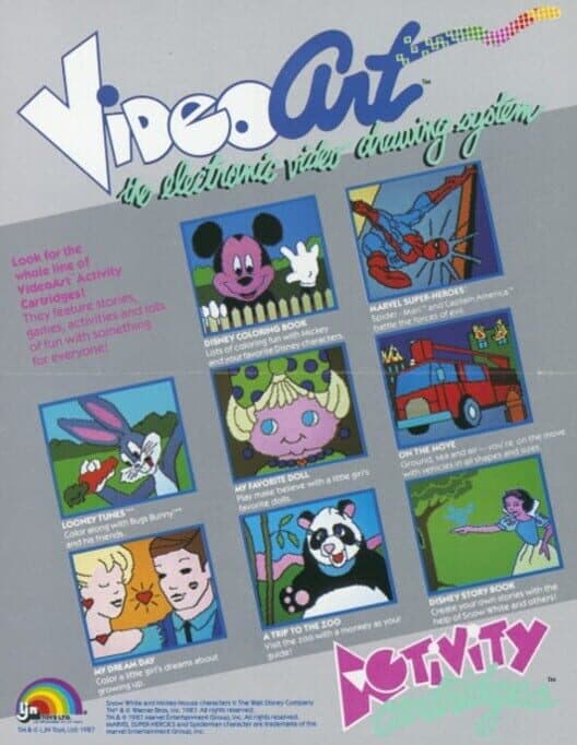 Video Art Activity Cartridge cover art