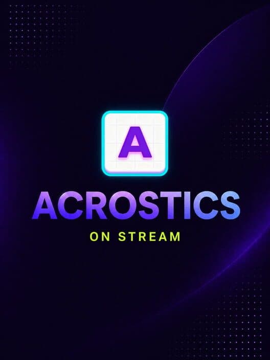 Acrostics on Stream cover art