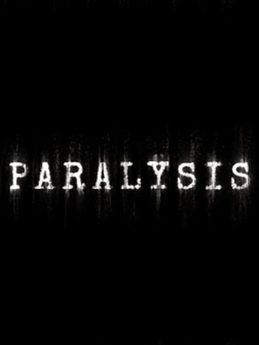Paralysis cover art