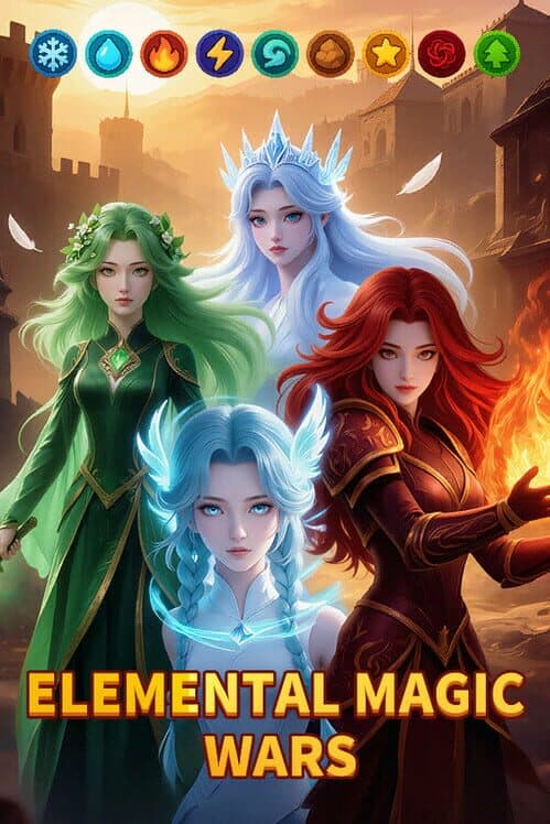 Elemental Magic Wars cover art
