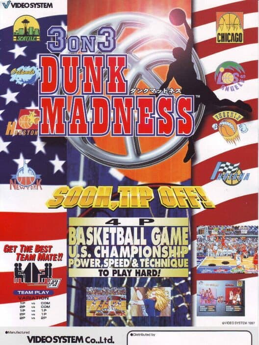 3 on 3 Dunk Madness cover art