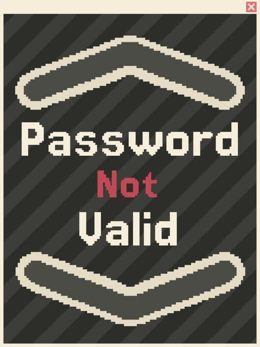 Password Not Valid cover art