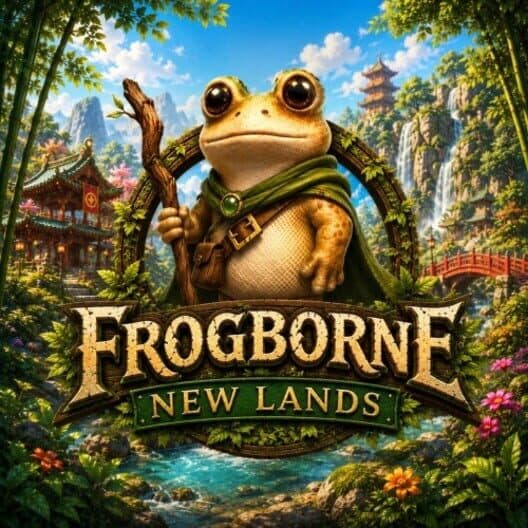 Frogborne: New Lands cover art