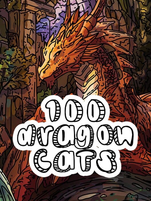100 Dragon Cats cover art