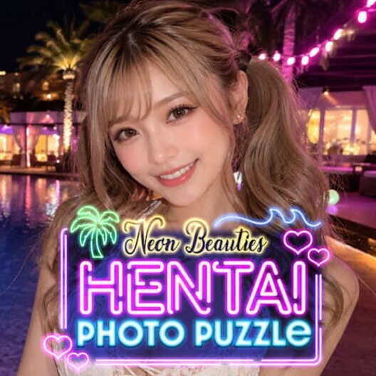 Neon Beauties: Hentai Photo Puzzle cover art