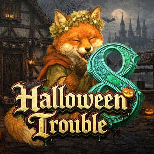 Halloween Trouble 8 cover art