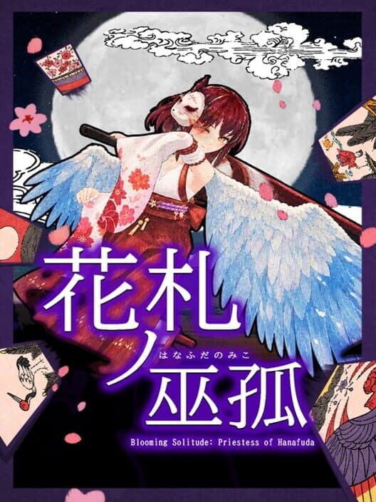 Blooming Solitude: Priestess of Hanafuda cover art