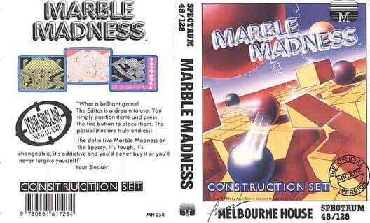Marble Madness Construction Set cover art