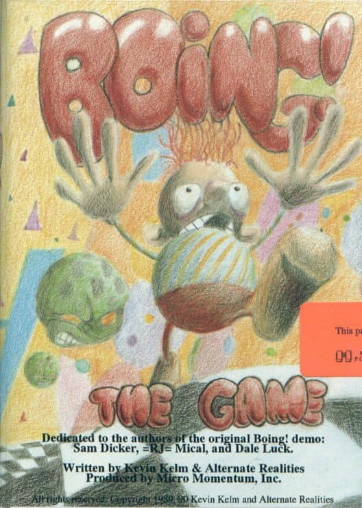 Boing! The Game cover art