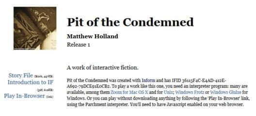 Pit of the Condemned cover art