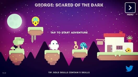 George Scared of the Dark cover art