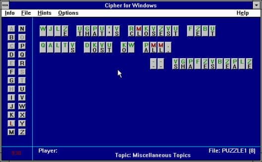Cipher for Windows cover art