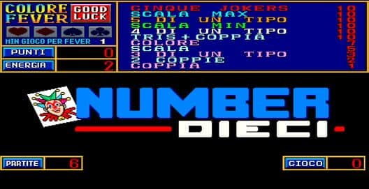 Number Dieci cover art