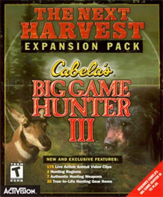 Cabela's Big Game Hunter III: The Next Harvest cover art